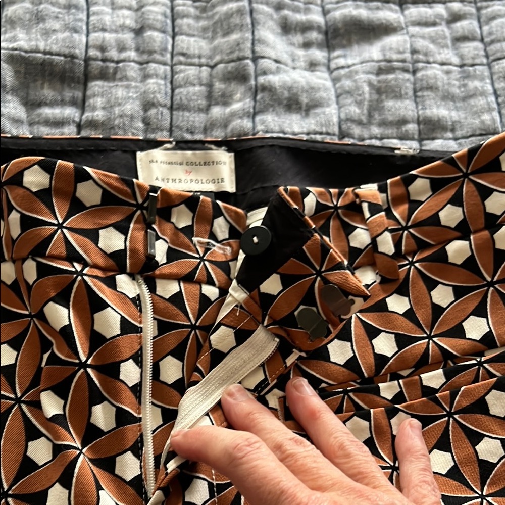 Geometric Patterned Pants - Picture 3 of 6